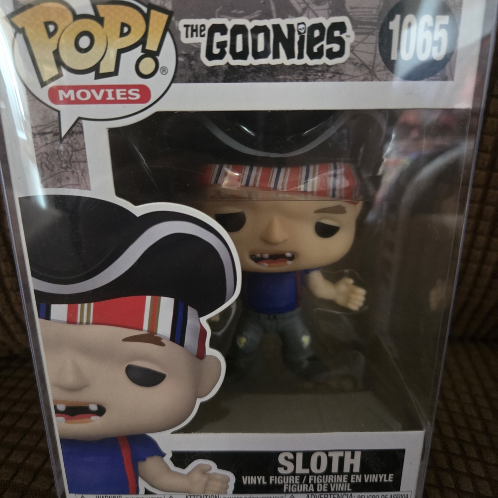 Funko Pop The Goonies Sloth with Blue Shirt and Red Bandana